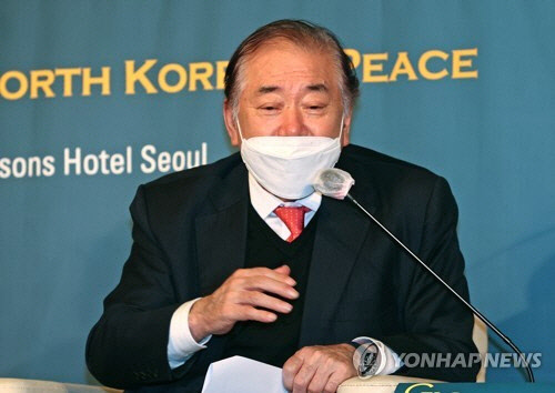 문정인 세종연구소 이사장[서울=연합뉴스]